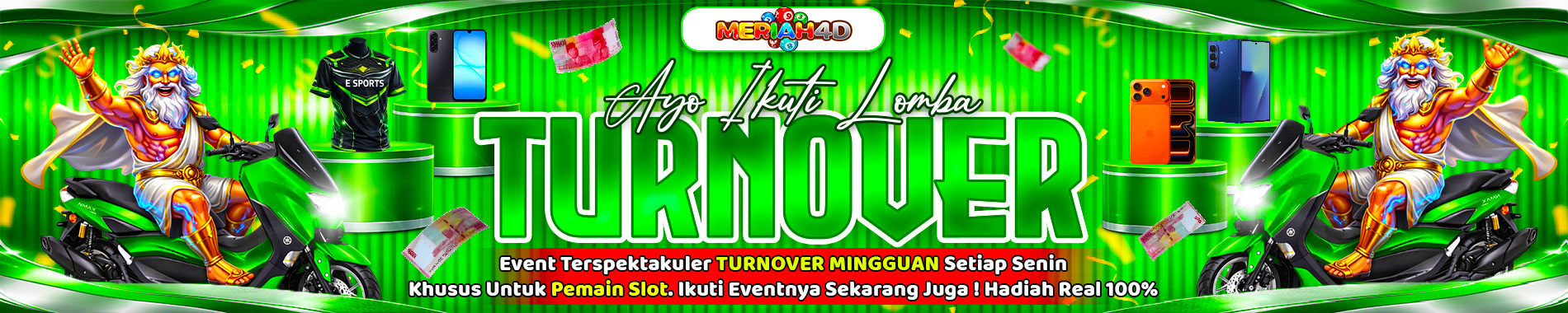 BANNER SABUNG AYAM MERIAH4D